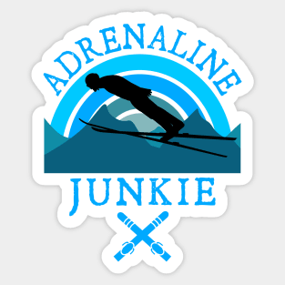 Adrenaline Junkie Sticker